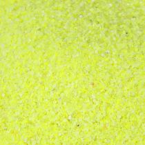 Prodotto Sabbia decorativa gialla neon sabbia colorata 0,5 mm sabbia giallo neon 1 kg