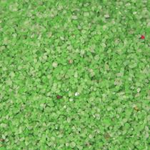 Prodotto Sabbia decorativa verde neon sabbia colorata 0,5 mm verde neon 1 kg