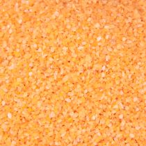 Prodotto Sabbia decorativa color arancio neon 0,5 mm 1 kg