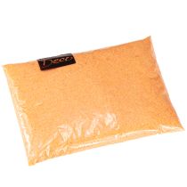 Prodotto Sabbia decorativa color arancio neon 0,5 mm 1 kg