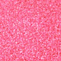 Prodotto Sabbia decorativa rosa sabbia artigianale sabbia colorata 0,5 mm rosa neon 1 kg