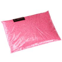 Prodotto Sabbia decorativa rosa sabbia artigianale sabbia colorata 0,5 mm rosa neon 1 kg