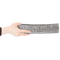 Prodotto Ciotola decorativa in metallo, motivo grigio, ovale, L36cm/33.5cm, set da 2