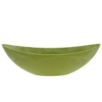 Prodotto Ciotola decorativa in plastica verde chiaro 39 cm x 13 cm H13 cm 1 pezzo