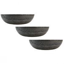Prodotto Vaso decorativo rotondo, grigio, Ø37cm H10.5cm