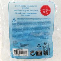 Prodotto Fiocchi di neve decorativi, bianchi e iridescenti, 2,5 l x 2 pezzi