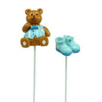 Prodotto Orso Decorazione bouquet, scarpa blu 1,5-4 cm 16 pezzi