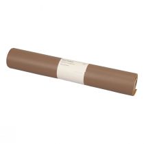 Prodotto Runner da tavolo in ecopelle tessuto decorativo marrone pelle 33 cm×1,35 m