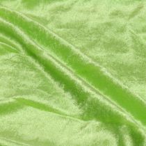 Prodotto Tessuto decorativo velluto verde mela 140cm x 300cm