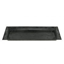Prodotto Vassoio decorativo marmorizzato antracite 36x17 cm 6 pz