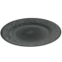 Prodotto Piatto decorativo antracite Ø33cm