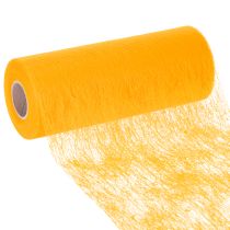Prodotto Runner da tavola in tessuto non tessuto, giallo, 23 cm, moderno rotolo decorativo per la tavola