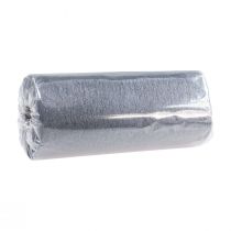 Prodotto Runner da tavolo decorativo in pile Runner da tavolo decorativo in pile argento 23 cm 25 m