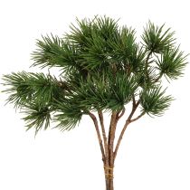 Prodotto Rami decorativi di pino artificiale rami di pino verde 28cm 6 pezzi