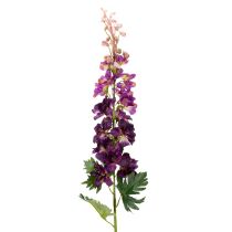 Prodotto Delphinium decorativo come fiore artificiale per eleganti accenti floreali, 79 cm, 3 pezzi