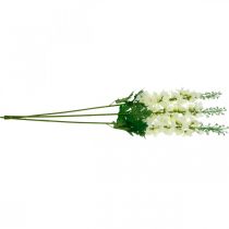 Prodotto Delphinium Bianco Artificiale Delphinium Fiori Di Seta Fiori Artificiali 3 Pezzi