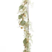 Ghirlanda di cardo Ghirlanda di decorazione di piante artificiali di cardo globo 127 cm