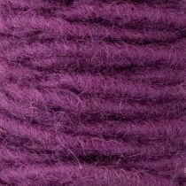 Prodotto Cordino di lana viola, 55 m, spago decorativo per fioristi e lavori artigianali