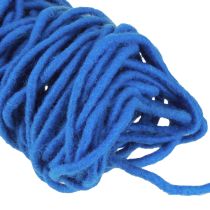 Prodotto Stoppino in filo di feltro con filo 30m blu