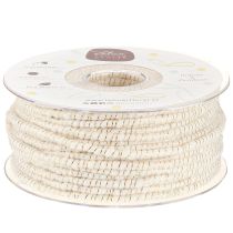 Prodotto Filo stoppino glamour bianco/oro con filo 33m