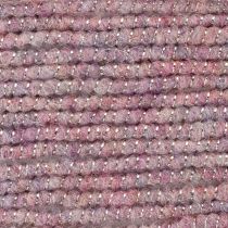 Prodotto Cordoncino di lana con filo rosa e oro, 5 m x 5 mm con filo, per decorazioni e lavori artigianali