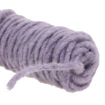 Prodotto Cordone in feltro con filo stoppino viola chiaro 55 m