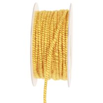 Prodotto Filo di lana con filo di feltro mica giallo bronzo Ø5mm 33m