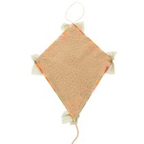 Prodotto Drago decorativo con viso e gancio, decorazione autunnale, 40 cm, 2 pezzi