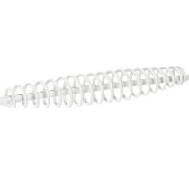 Prodotto Cesto in filo metallico con manico, in metallo bianco, Ø25/30/35 cm, set da 3