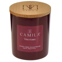 Prodotto Candela profumata in bicchiere di vino rosso Camila Ø7,5cm H8cm