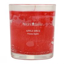 Prodotto Candela profumata in vetro Candela profumata Natale Apple Spice H8cm