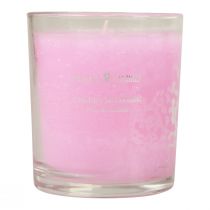 Prodotto Candela profumata in vetro Candela profumata ai fiori di ciliegio rosa H8cm