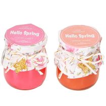 Prodotto Candele profumate in vetro farfalla oro primavera H7cm 2pz
