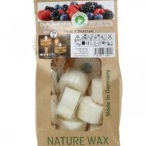 Prodotto Candele profumate, tea light bacche rosse, tea light profumate, candele di cera Ø3,8 cm H2,3 cm bianco 18 pezzi