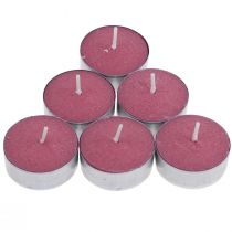 Prodotto Candele profumate alla fragola, profumo tealight, candela profumata per ambienti Ø3,5cm H1,5cm 18 pezzi