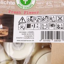 Prodotto Candele profumate Candele profumate Fresh Flower bianche Ø25cm 7 ore 18 pz