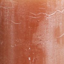 Prodotto Candele in tinta unita Candele a colonna al caramello 70×120 mm 4 pz