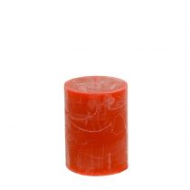 Prodotto Candele colorate arancio 60x80mm 4pz