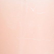 Prodotto Candele tinta unita rosa candele a colonna rosa chiaro 70×80 mm 4 pz