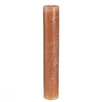 Prodotto Candele in tinta unita candele stick caramello 50x300mm 4 pz