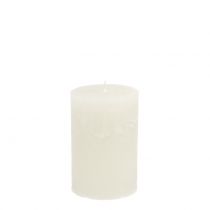 Prodotto Candele tinta unita bianche 60x80mm 4 pz