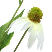 Prodotto Echinacea fiore artificiale bianco 90 cm