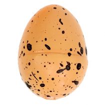 Prodotto Uovo di polistirolo arancione 3,5 cm 24 pz