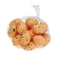 Prodotto Uovo di polistirolo arancione 3,5 cm 24 pz