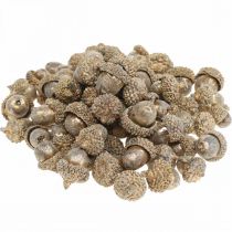 Prodotto Frutti autunnali dorati, decorazioni autunnali festive, ghiande decorative ovviamente, decorazione dell&#39;Avvento Ø1,5 - 2,5 cm L1,5 - 3 cm 300 g
