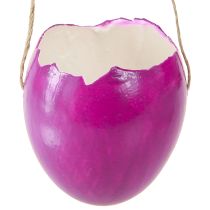Prodotto Uova di Pasqua decorative a guscio d&#39;uovo da appendere colorate Ø3,5 cm 12 pz