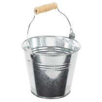 Prodotto Secchiello Ø12cm H10cm 8 pezzi. Zinco, lucido