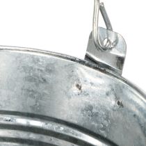 Prodotto Secchiello Ø12cm H10cm 8 pezzi. Zinco, lucido