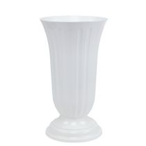 Prodotto Vaso Lilia bianco Ø23cm, 1pz