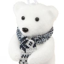 Prodotto Decorazione orso polare da appendere figure decorative invernali 11×7 cm 4 pz